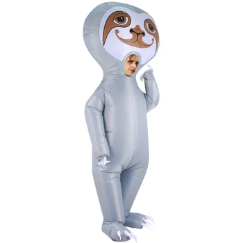 

Animal Costumes Tree Sloth Inflatable Cosplay Costume Dress Up Party Jumpsuit for Halloween Love Live Cosplay