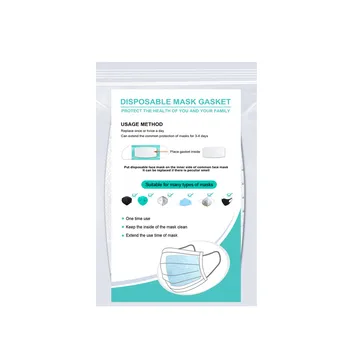 

10PC Protective Gasket Face Proof Filter Paper Activated Carbon Filter For Breathing Filters Anti-spiting Prevent Faceproof ##1