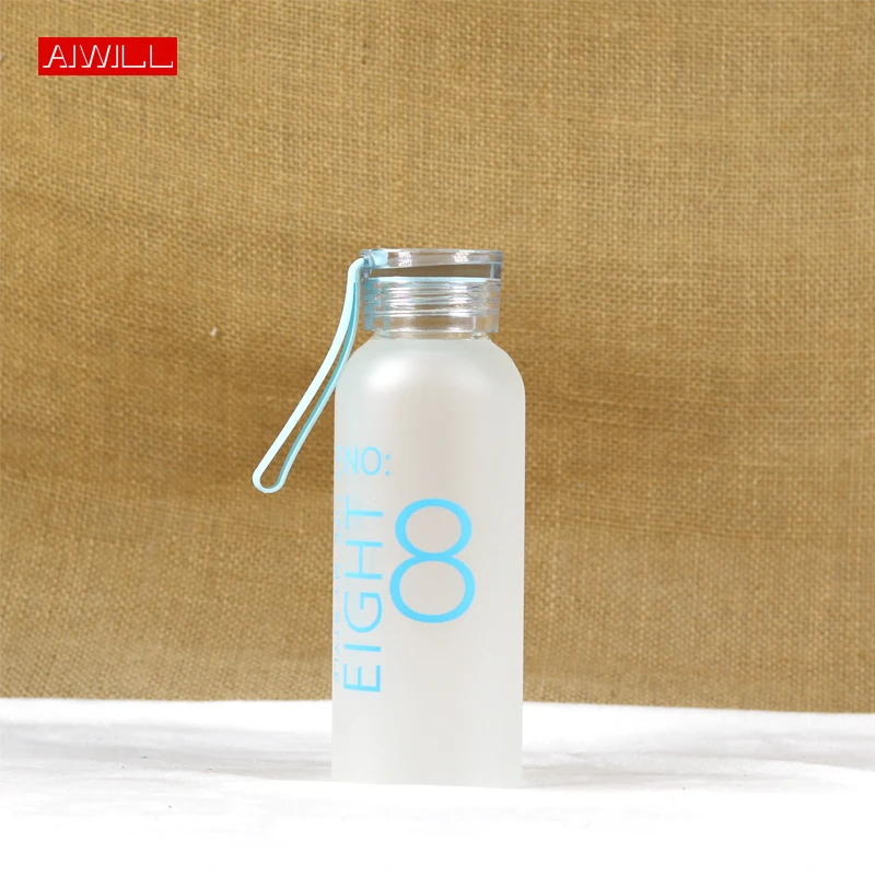 vidro recipiente de água saudável moda garrafa