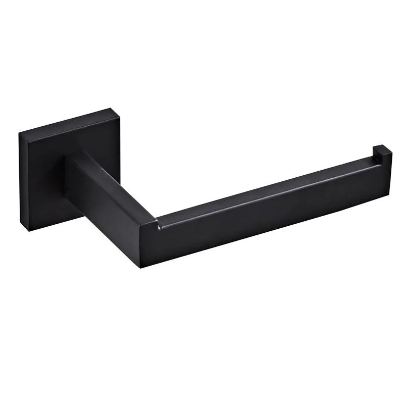

Black And White with Pattern Tissue Holder 304 Stainless Steel Bathroom Toilet Paper Holder Roll Stand Toilet Paper Holder Sanit