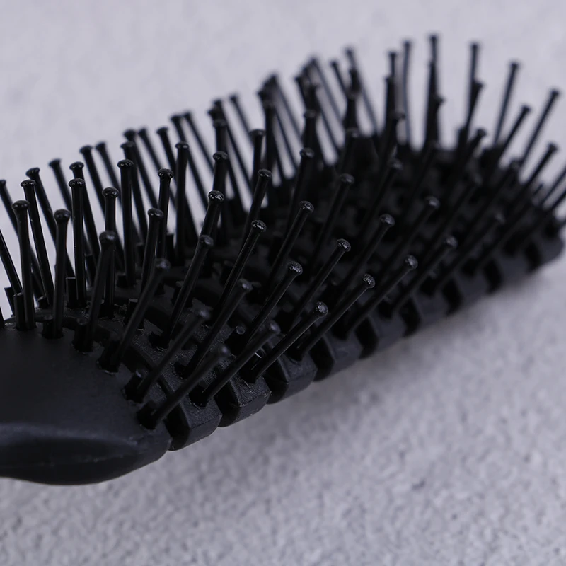 Men Plastic Vent Hair Brush Comb Anti-Static, Massage Hair Care Ribs Comb