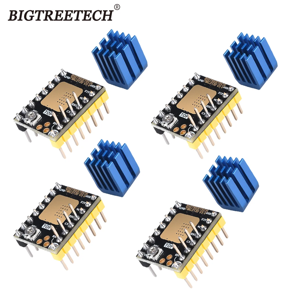 BIGTREETECH TMC2130 V3.0 SPI бесшумный крутой драйвер двигателя Reprap для SKR V1.3 MKS GEN L плата для 3D-принтера