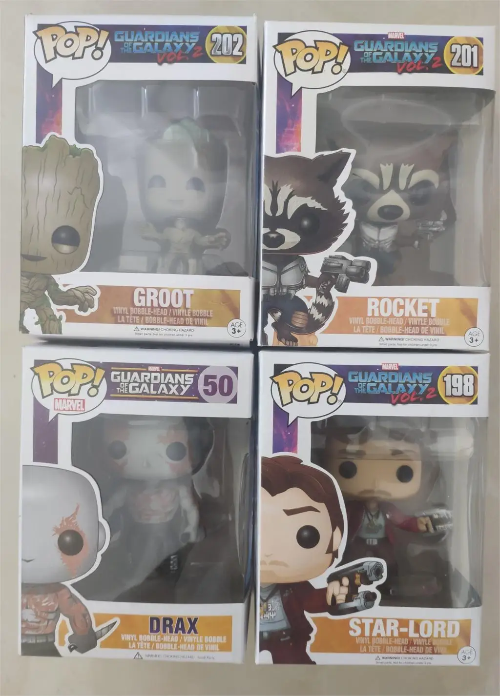 Funko Pop Marvel Galaxy 2 персонажи виниловая кукла каваи 10 см фигурка игрушки