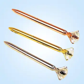 

Crystal Diamond Ballpen Pen Ball Office School Creative Supplies Concert