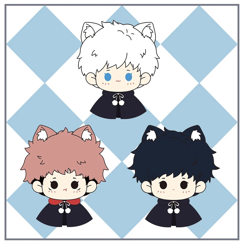RANMO Jujutsu Kaisen Yuji Itadori Fushiguro Megumi Gojo Satoru Cute Plush Doll Pendant Hanging Keychains Keyring Toy Coaplay -Zentai shop online He93dd46c00e34dbc8388594fb3143563L.jpg