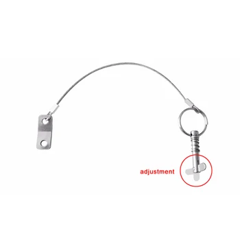 

Boat Deck Stainless Steel Professional Security Practical Marine Safety Pin Tool Oval Quick Release Spring Key Screws Hinge