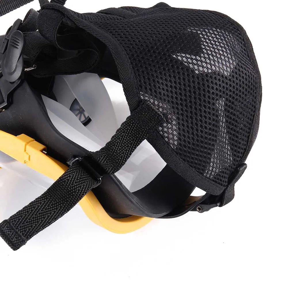 

Electric Supplied Air Fed Full Face Gas Mask Constant Flow Respirator System Device JHP-Best