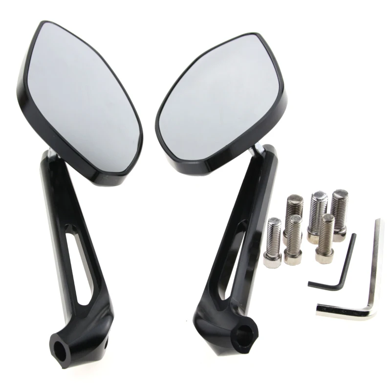 CNC Aluminum Motorcycle Rearview Mirror Cutting Case ForYamaha MT01 MT25 MT03 MT125 MT07 MT09 MT10 FZ1 FZ6 FZ8 XSR700 900 XMAX | Автомобили