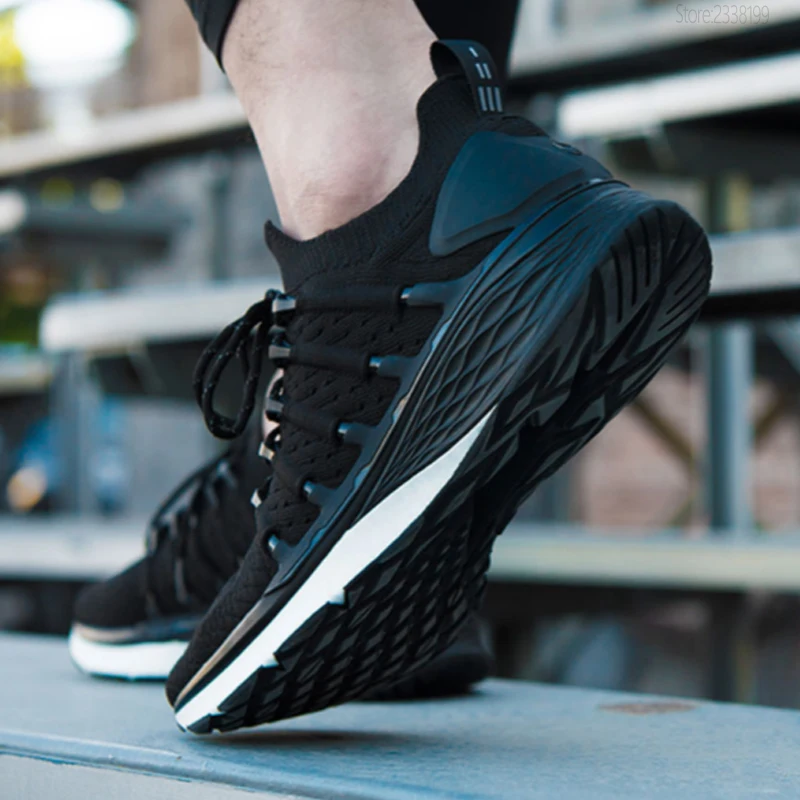 Xiaomi mi jia Shoes 3 мужские спортивные кроссовки для бега композитные mi dsole PU устойчивая поддержка слой Толстая стелька-губка Удобная