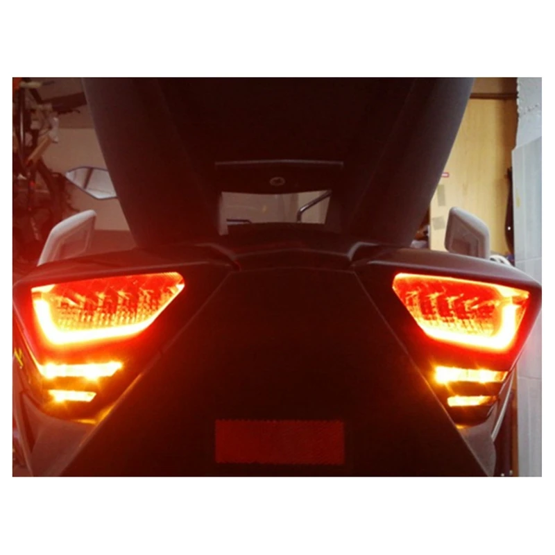 Для Yamaha Xmax300 250 Xmax-300 Xmax-250 Передняя Задняя Поворотная сигнальная задняя крышка ламповый светильник крышка корпус Abs