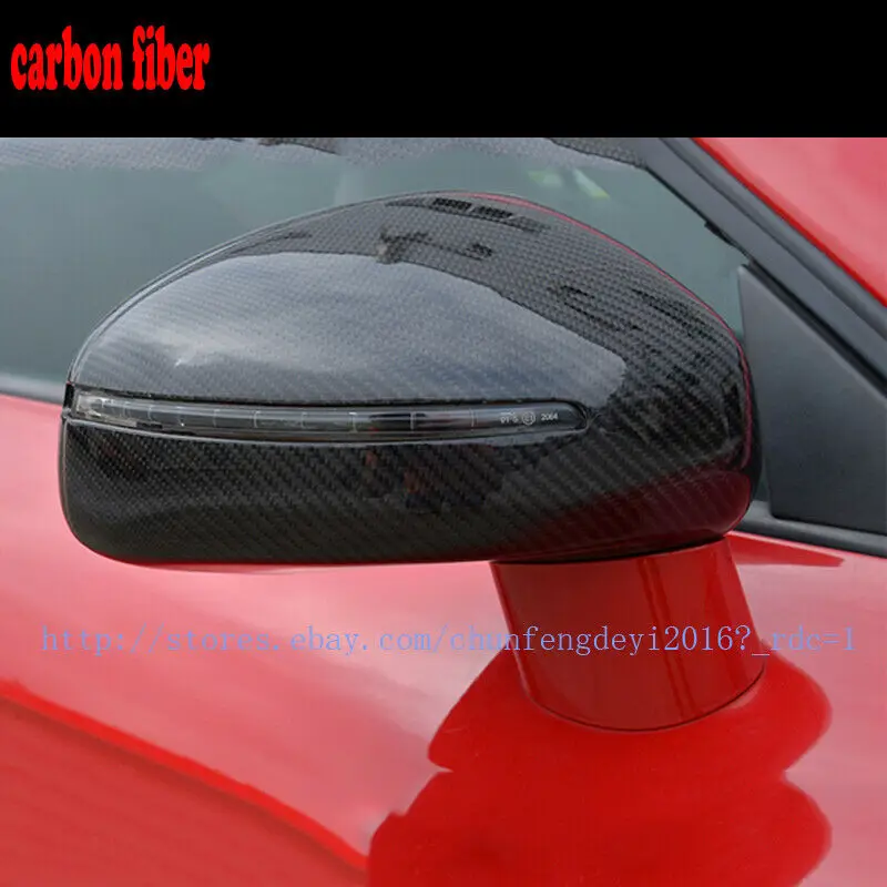 Подходит для Audi R8 2007-2011 TT TTS 8J 2008- Высокое качество Настоящее углеродное волокно крышка зеркала заднего вида корпус