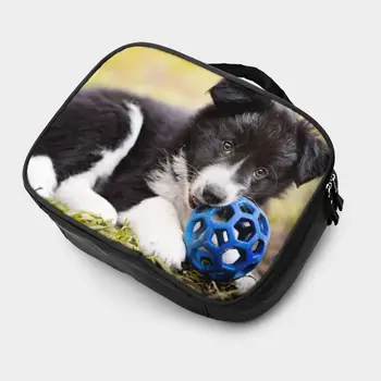 

NOISYDESIGNS Cute Border Collie Multifunction Beauty Travel Cosmetic Bag Organizer Case Makeup Make Up Wash Pouch Toiletry Bag