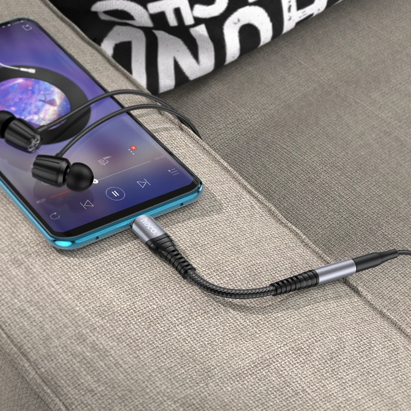 Hoco Type C Digital 3.5mm Audio Converter For iPad Pro Air Male to Female Earphone Adapter For Xiaomi Samsung Jack Audio Cables