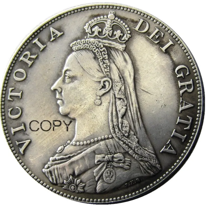 UF(01)-UF(04) большая Великобритания Виктория двойной Флорин набор (1887-1890) 4 шт