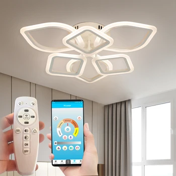 

New led Chandelier For Living Room Bedroom Home chandelier by sala Modern decor Led Ceiling Chandelier Lamp Lighting chandelier