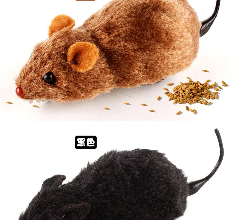 Детская игрушка, маленькая мышка из мультфильма, Весенняя мышка, милая развивающая игрушка для малышей, игрушечная кошка