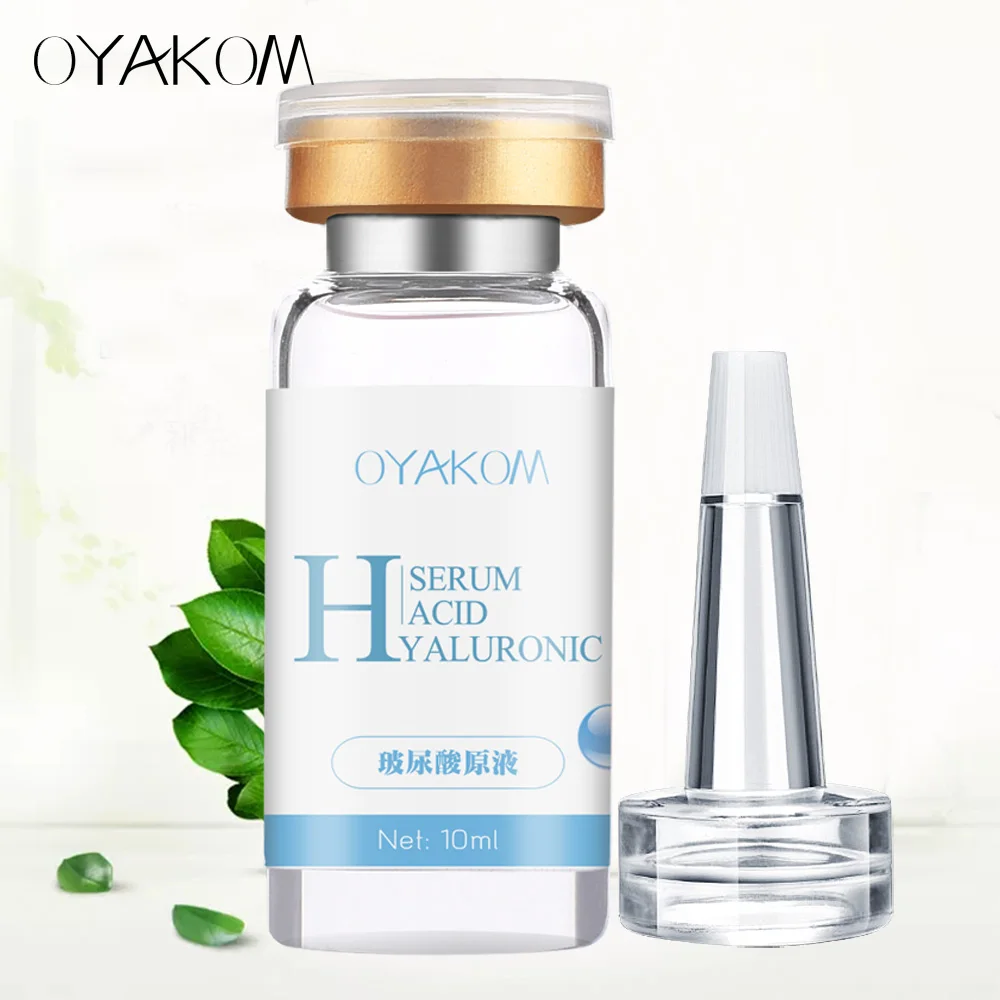 10ml Hyaluronic acid Гиалуроновая кислота+ алоэ вера+ Коллаген Сыворотка с пептидами увлажняющий крем для лица Витамин С отбеливающий улиточный уход за кожей с сывороткой антивозрастной крем - Цвет: 10ml Hyaluronic acid
