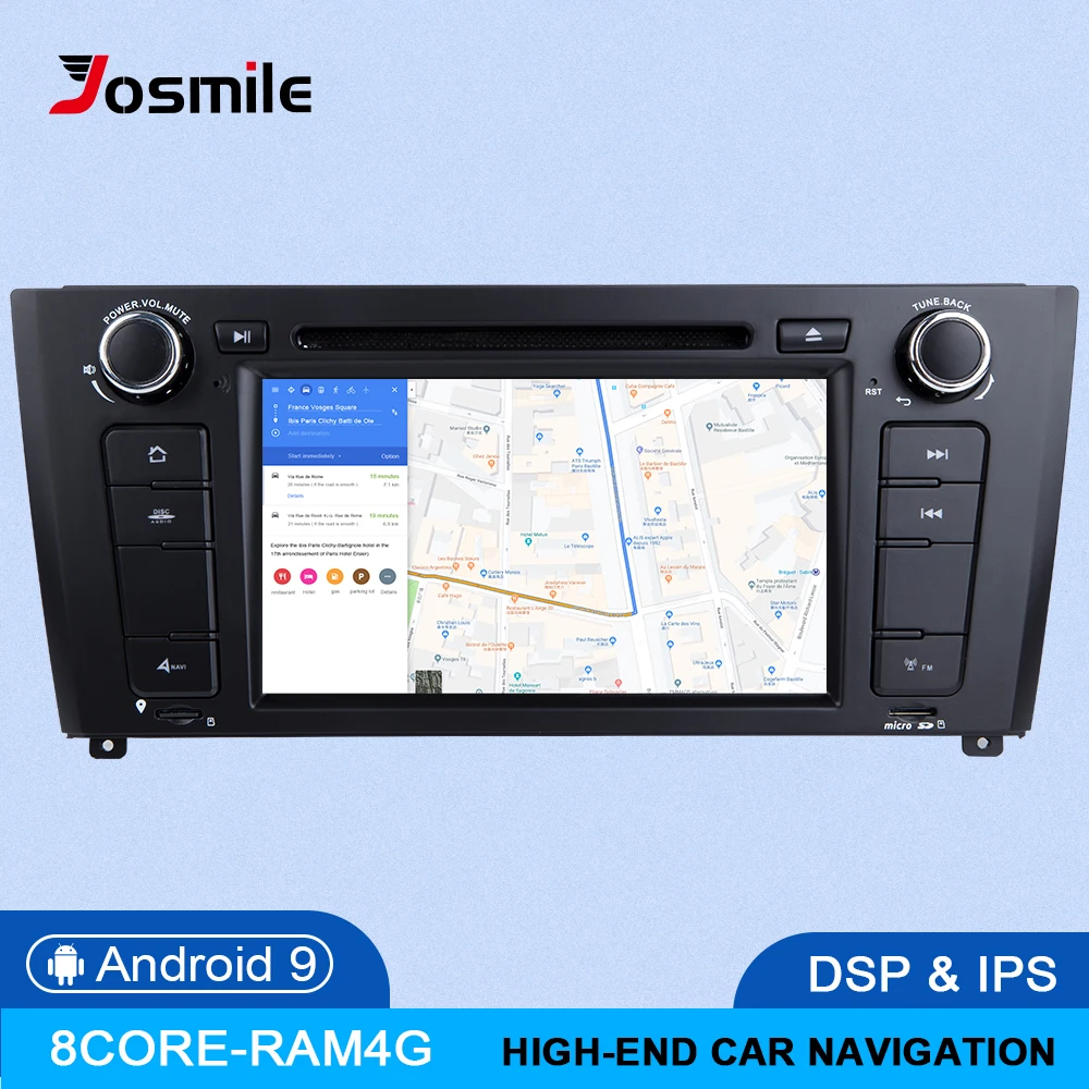 IPS DSP 4GB RAM 64G Qcta Core 1 Din Android 9.0 Car Radio DVD For BMW 1 Series E88 E82 E81 I20 GPS Navigation Multimedia stereo IPS DSP 4GB RAM 64G Qcta Core 1 Din Android 9.0 Car Radio DVD For BMW 1 Series E88 E82 E81 I20 GPS Navigation Multimedia stereo