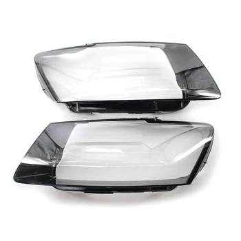 

Car Front Headlight Lens Cover Auto Shell Headlamp Lampshade Glass Lampcover Head Lamp Light Cover for Audi Q5 8R 2013-2017