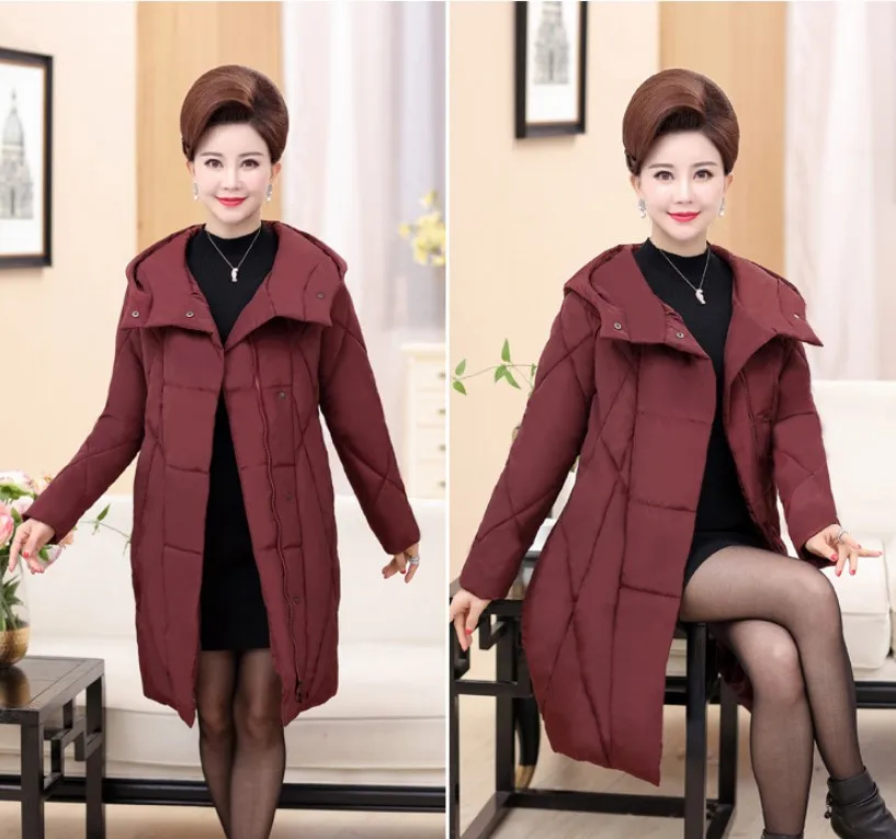 Winter Jacket Women's Collection Warm Jacket With Unusual Design and Colors Winter Coats Gives Charm and Elegance Freight Free