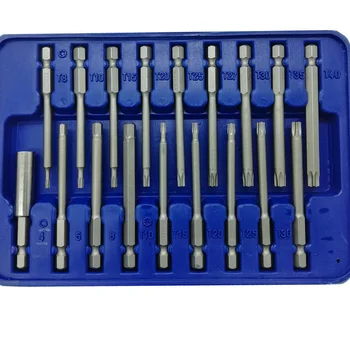 

50Pcs/set Extra Long Drill Bit Kit+Screwdriver Bit Holder Cross Square Flat Bits