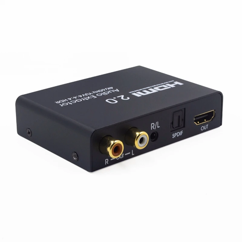 Hdmi 2,0 к Hdmi аудио экстрактор поддержка 4 к/60 Гц Yuv 4:4:4 Hdr Arc для Hd коробка Ps3 Ps4