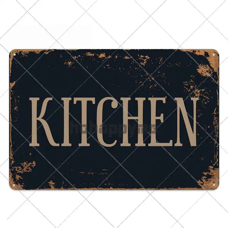 CARTELLO TARGA IN Metallo Retro La Mia Cucina EUR 14,99 - PicClick IT - Foto 7