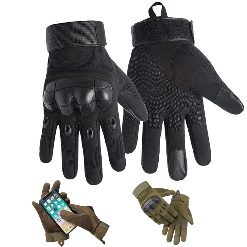 

Men's Tactical Gloves Military Army Soft Protective Shell Airsoft Combat Half Full / Finger Shooting Glove Cycling Touch Screen