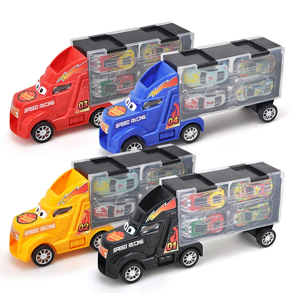 toy truck transport car carrier