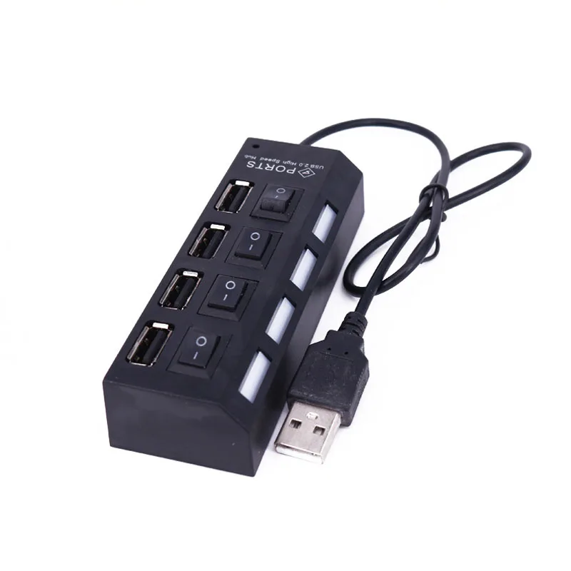 4-портовый независимый переключатель usb-хаб с подзарядкой от USB разветвитель usb c концентратор для macbook pro Ноутбук Тип c концентратор Мульти usb 2,0