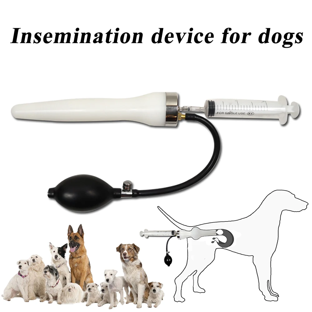 1PCS Pet Dog Canine Artificial Insemination Kit Breeding Sperm Injector