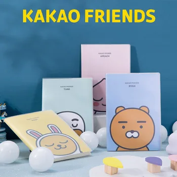 

deli cute kakao friends notebook blank paper 72pages kawaii koren stationery diary notebook school office planner supplies