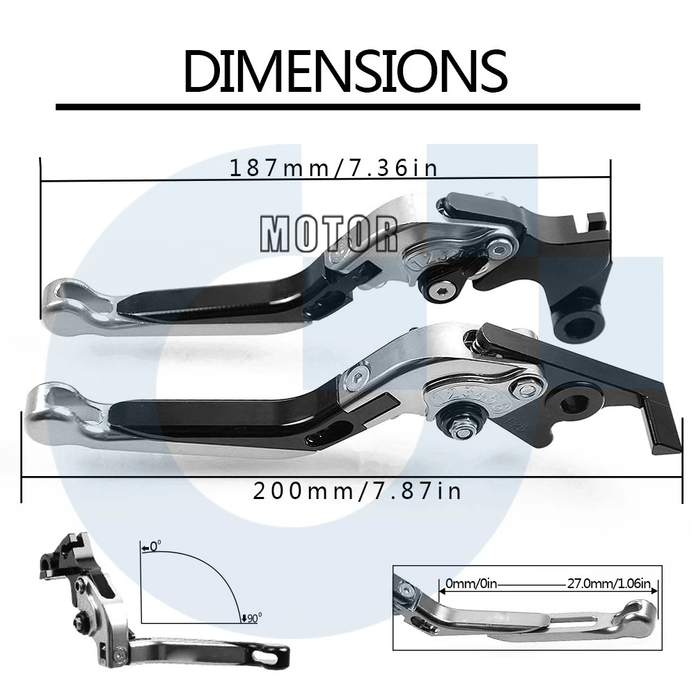 Мотоцикл регулируемым рычагом для Kawasaki VERSYS 300X2008 2009 2010 2011 2012 2013 Сводные сцепные рычаги