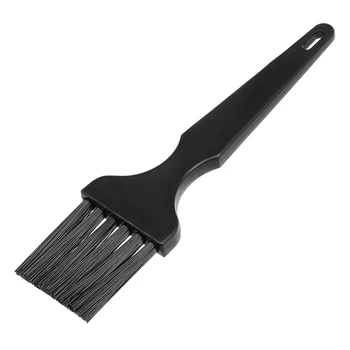 

uxcell Plastic Handle ESD Anti Static Conductive Brush 6 Holes Black for Machine Razor Fish Tank Cellphone and Computers