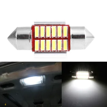 

Canbus License Plate Light Festoon Dome Lamp C5W LED Car Exterior 6000K Double pointed
