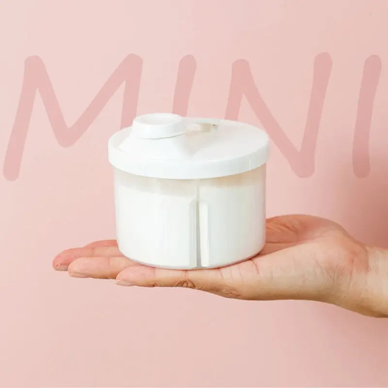 240Ml Baby Milk Powder Dispenser Food Storage Box Portable Infant Toddler Kids Snacks Container