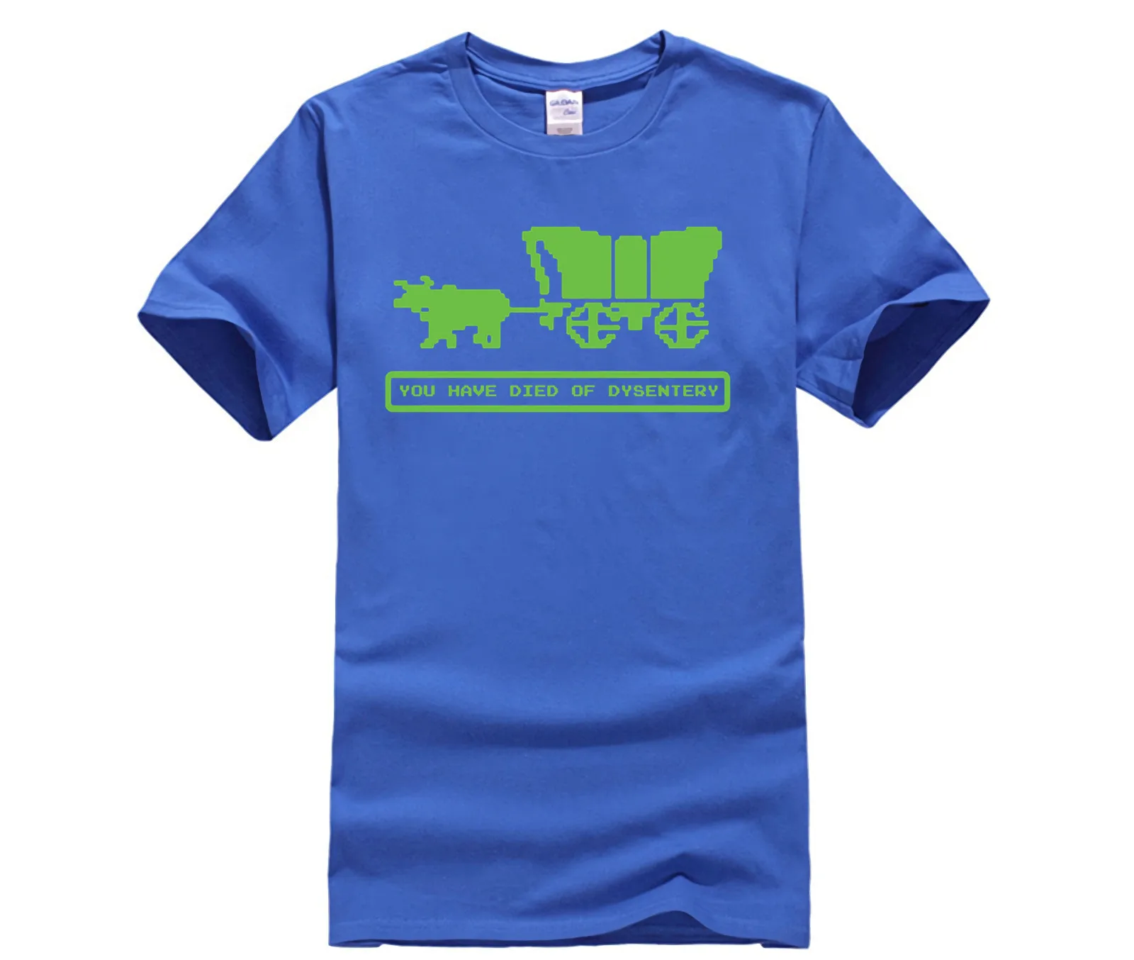 Oregon Game You Have Died of Dysentery Mens Cotton T-Shirt