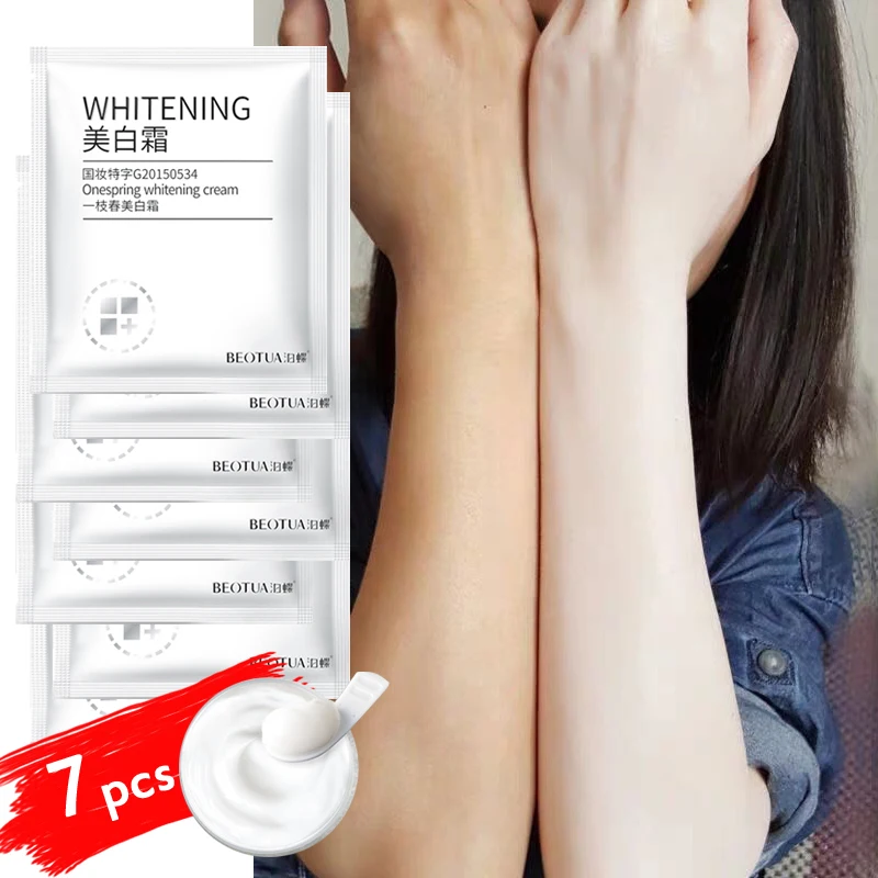 

7 pls/lot Whitening Face Cream Moisturizing Long Lasting Moisturize Anti Wrinkle Anti Aging Oil Control Skin Care Face Base