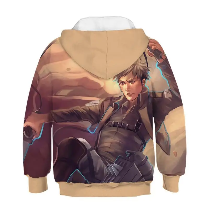 Sudadera para nios y nias con estampado 3D gigante de аниме де Сангре кон сомбреро Harajuku Хип Хоп X Task Force Прямая поставка