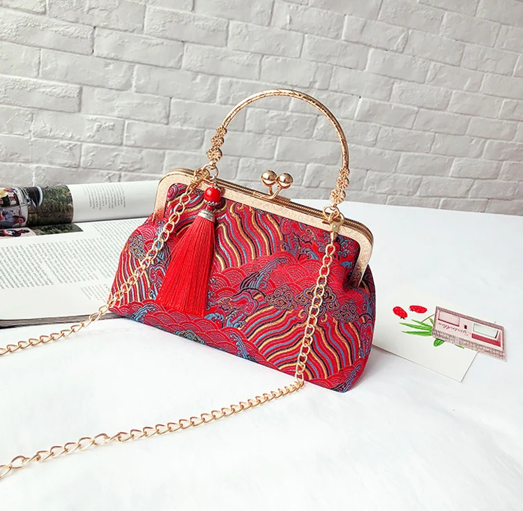 classic chic lady women's handbags purses chain shoulder crossbody bag women  (6)