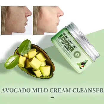 

100ml Avocado Milk Mask Cleanser Remove Blackhead Strawberry Remove Blackhead Nose Smoothing Hydrating Facial Mask