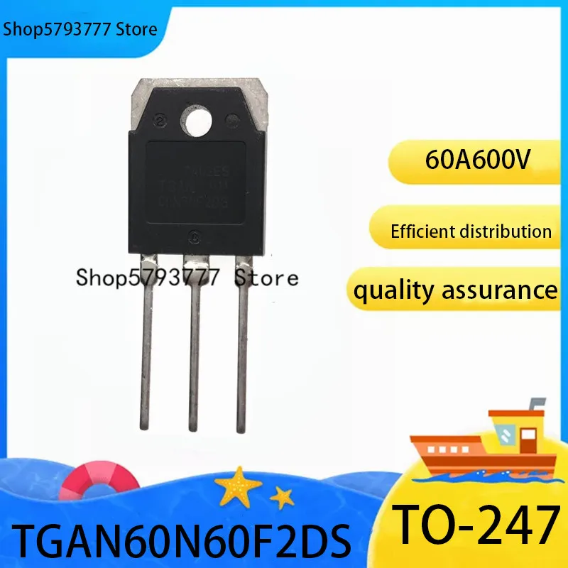 5pcs-50pcs New Original Authentic Tgan60n60f2ds To-3p Tgan60n60f2 To3p ...