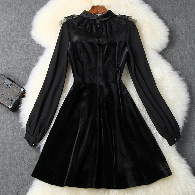 Jurk Vrouwen Lente Herfst Jurk Vrouwen Kleding 2020 Black Party Dress Office Dress Elegant Vestidos Robe Femme 87877 YY2506 Jurk Vrouwen Lente Herfst Jurk Vrouwen Kleding 2020 Black Party Dress Office Dress Elegant Vestidos Robe Femme 87877 YY2506