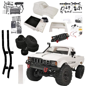 

WPL C24-1 Full scale pickup four-wheel drive Climbing Vehicle Speed Model Toys DIY Remote Control Children RC Car model