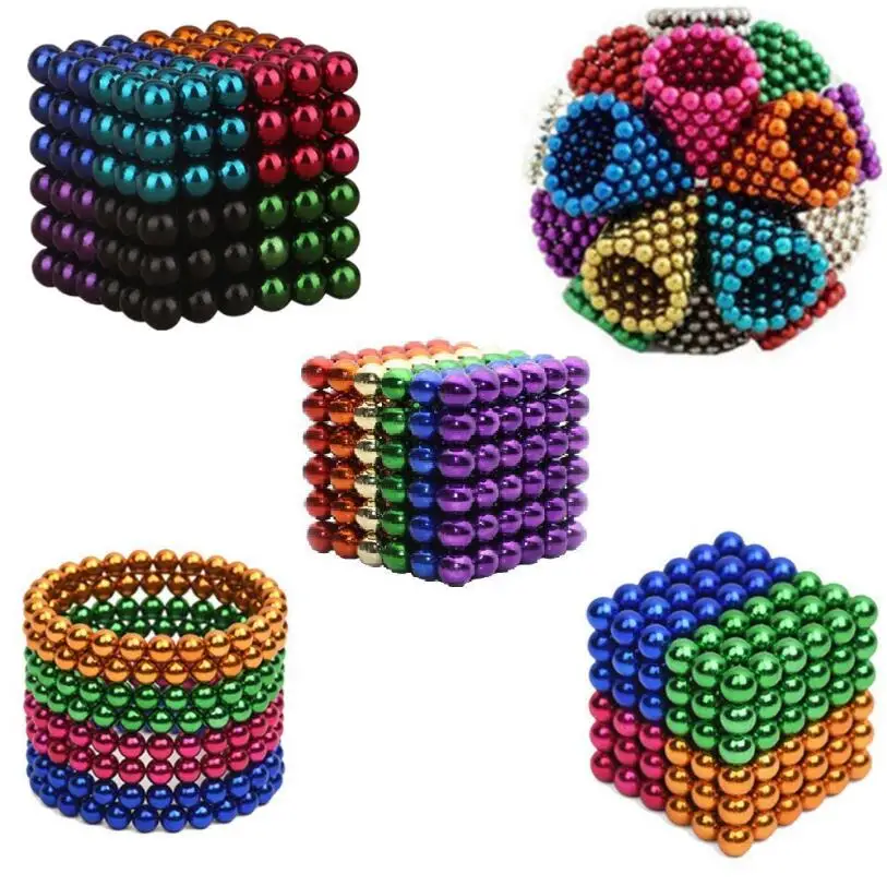 

3mm 216pcs/set with Metal Box Neodymium Magnet Permanent NdFeB Strong Round Magnetic Creative Magic Neo Cube Puzzle Funny Toy