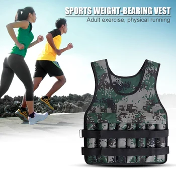 

Durable Loading Adjustable Weighted Vest Easily Safety Waistcoat Running Boxing Training for Working-out Ornaments