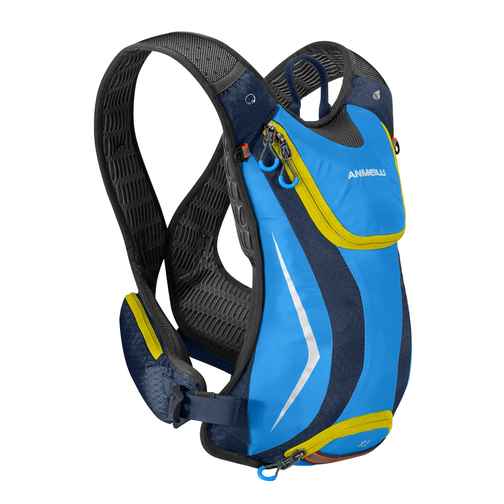 

Hot New Bicycle Cycling 5L Backpack Non-toxic Water Bladder Light Weight Breathable Bag Water-Resistant Sports Running Hiking