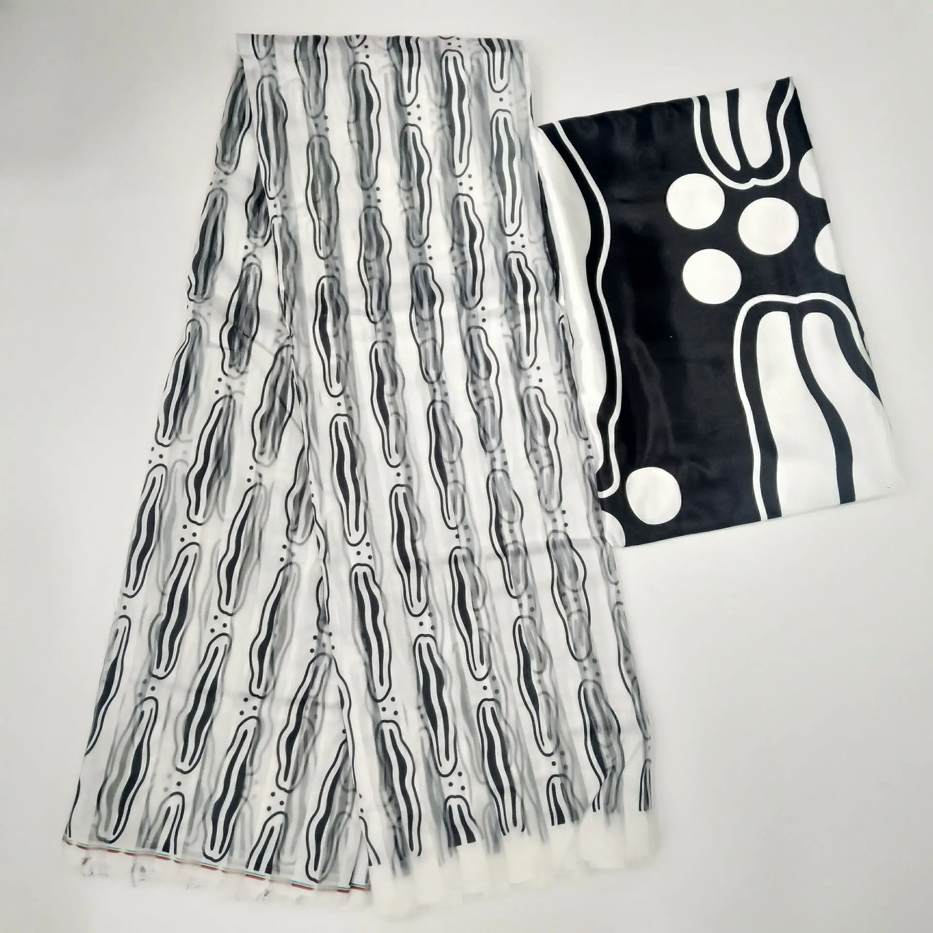 Najtaniej Gorąca sprzedaż satyna jedwabna w stylu Gahna z wstążka z organzy afrykańska woskowana tkanina design! J52602