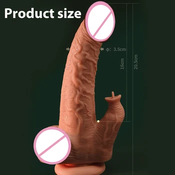 APP Bluetooth Telescopic Dildo Vibrato for Woman Realistic Dildo Clitirs Licking Tongue Vibrator Sex Toys For Female Masturbator 6