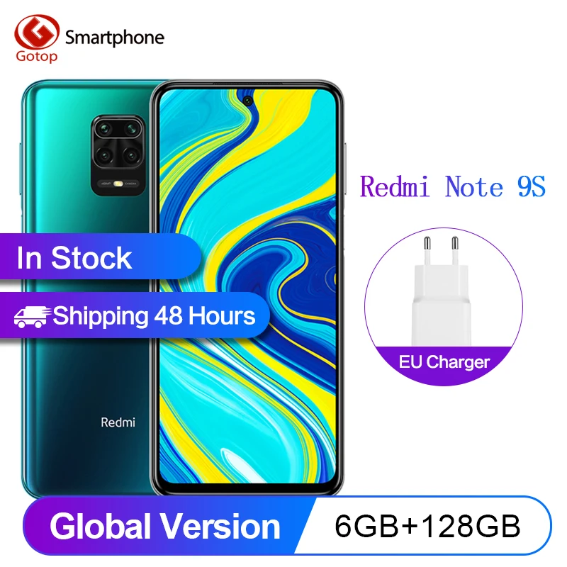 Глобальная версия смартфона Xiaomi 9 S 6 ГБ 128 Восьмиядерный процессор Snapdragon 720G четыре
